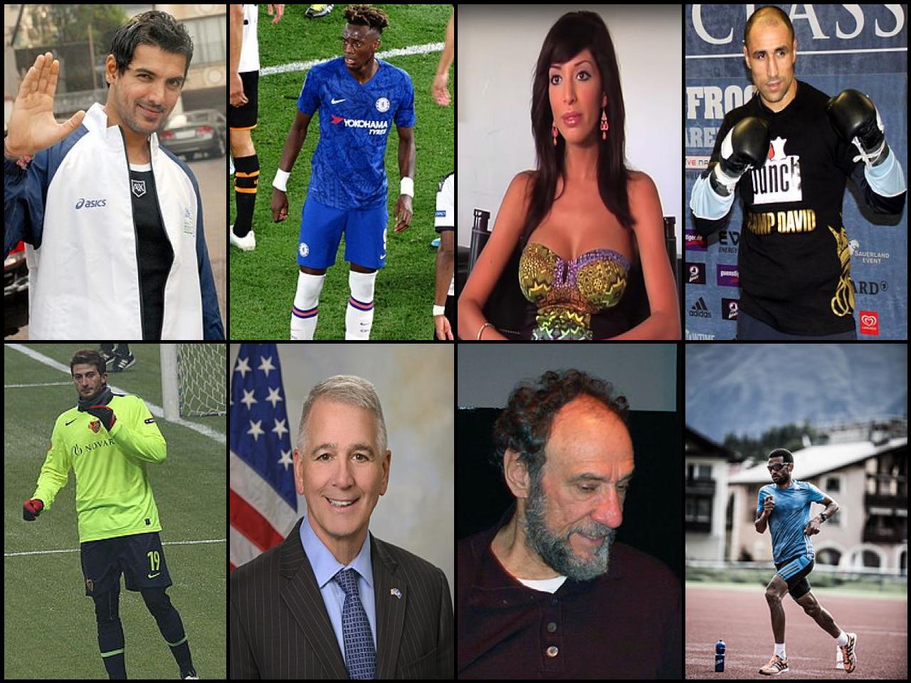 Famous People with surname Abraham