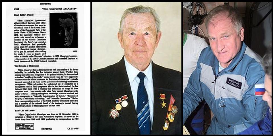 Famous People with surname Afanasyev