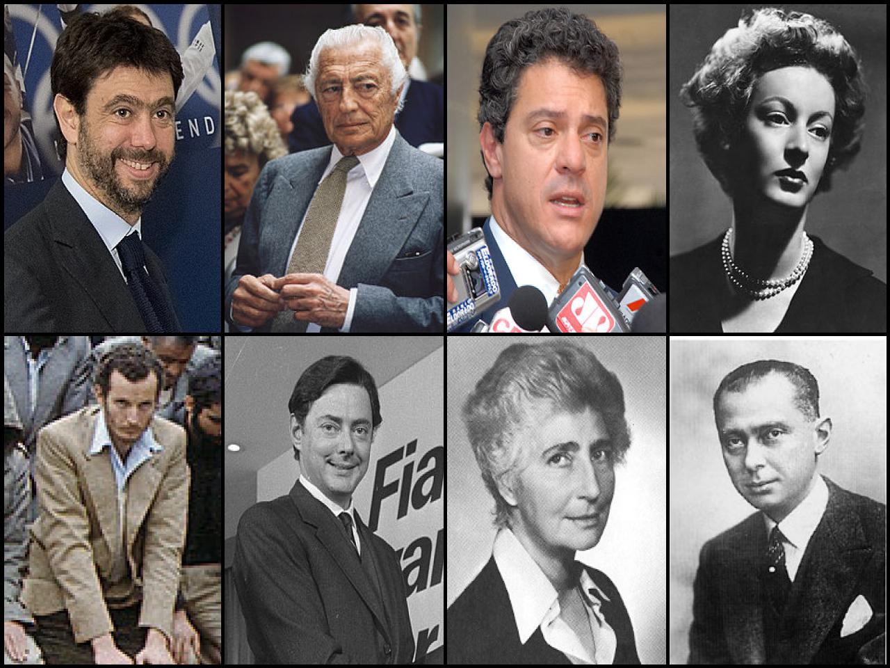 Famous People with surname Agnelli