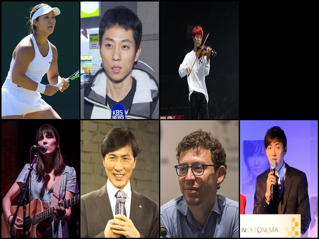 Famous People with surname Ahn