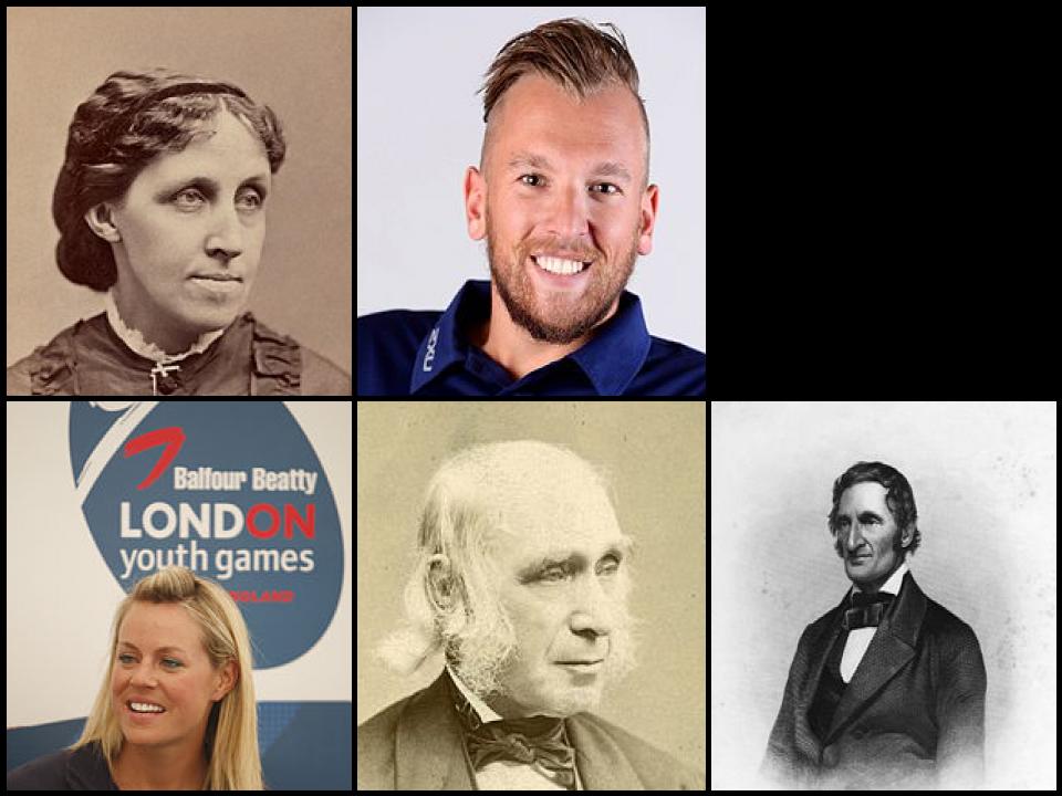 Famous People with surname Alcott