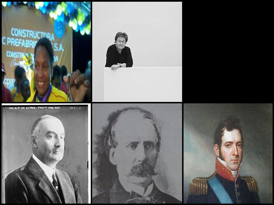 Famous People with surname Alvear