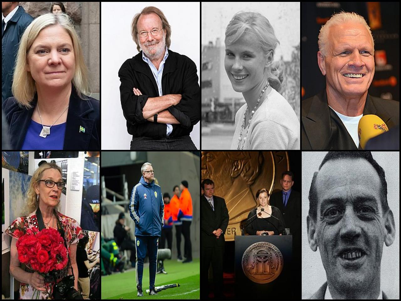 Famous People with surname Andersson