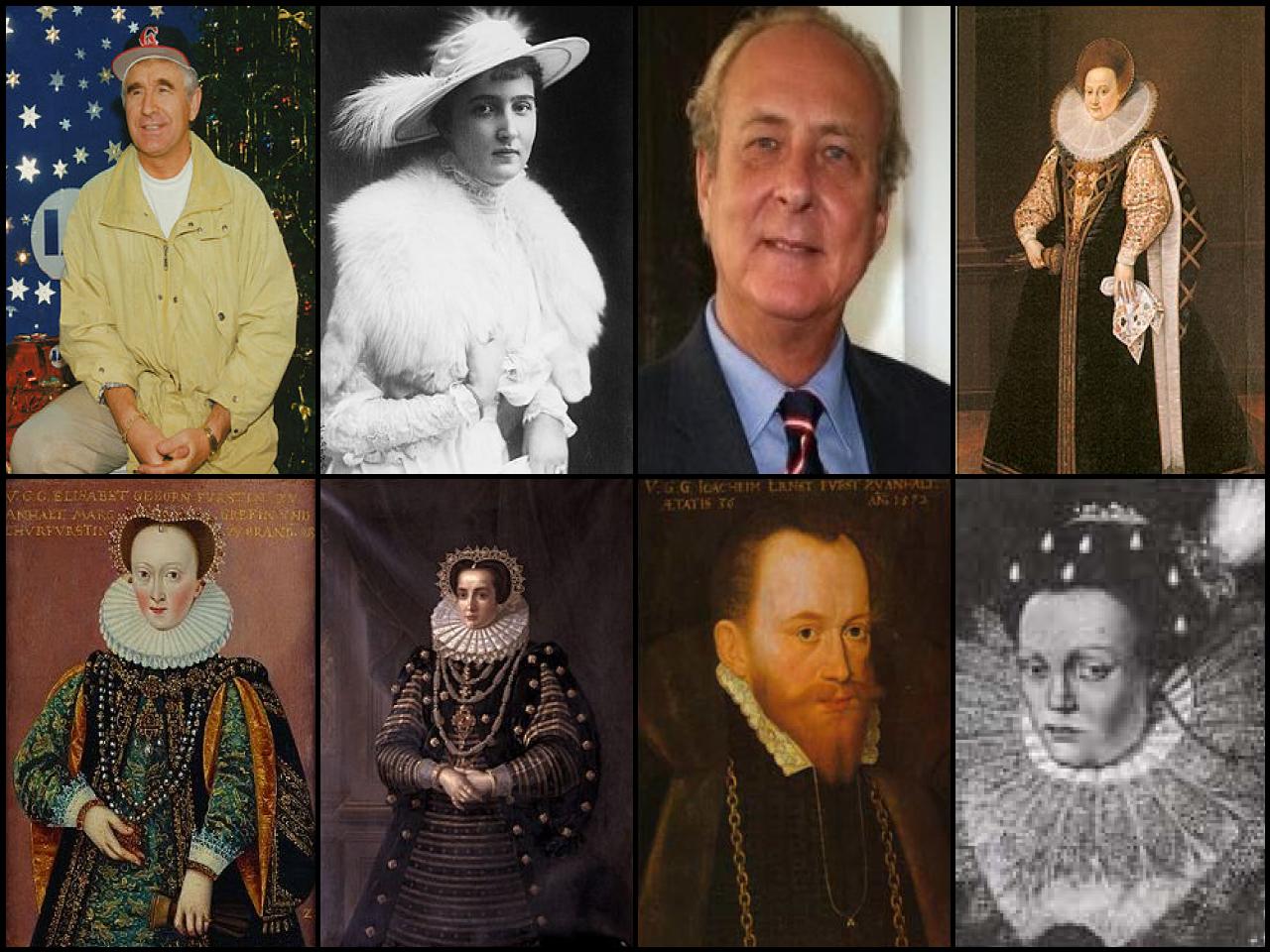 Famous People with surname Anhalt