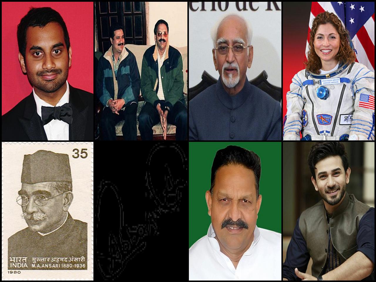 Famous People with surname Ansari