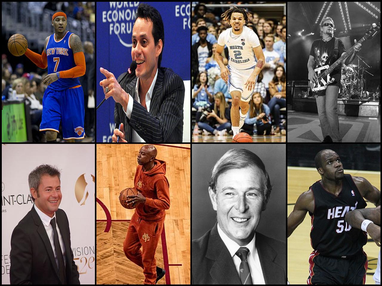 Famous People with surname Anthony