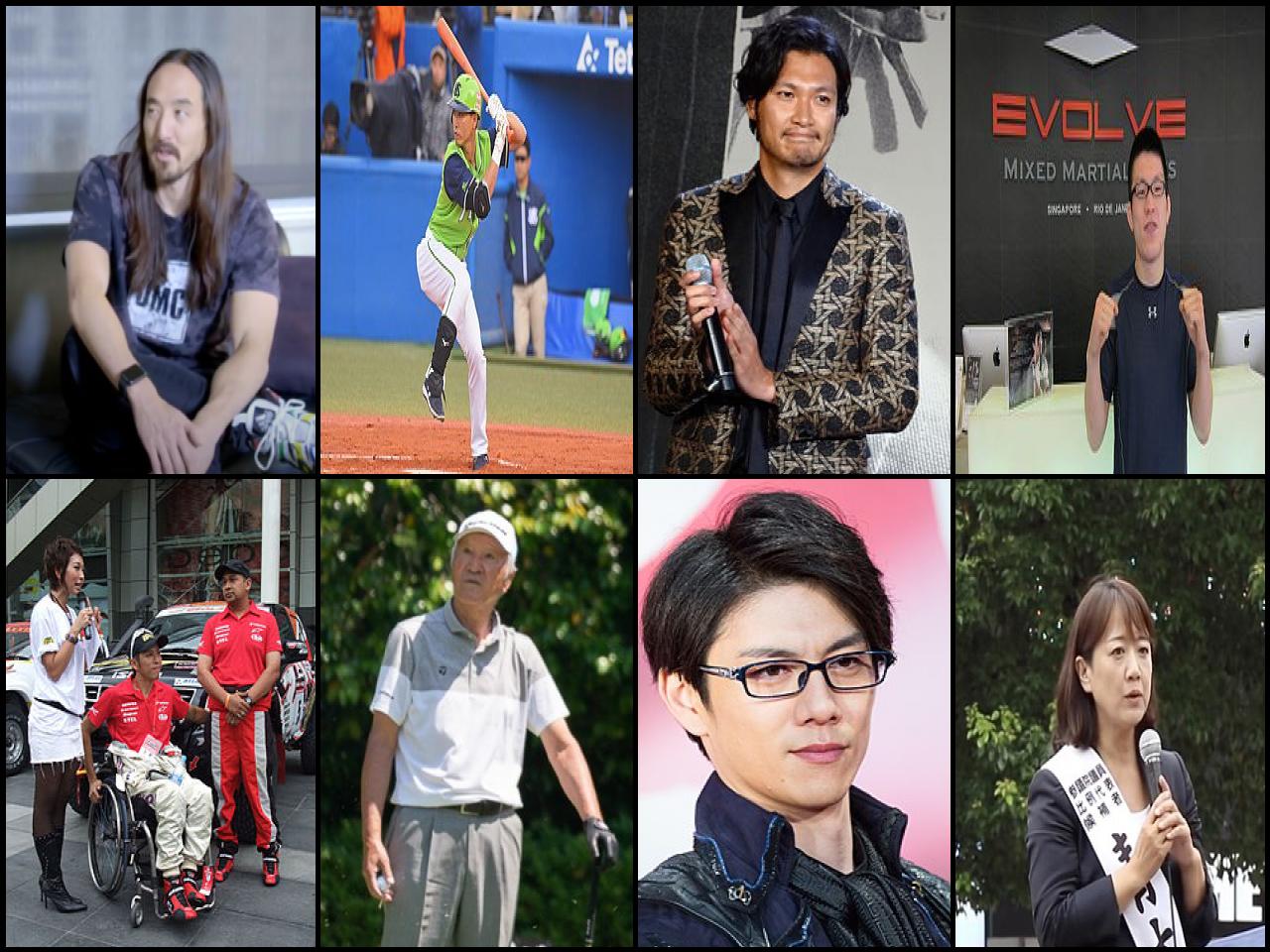 Famous People with surname Aoki