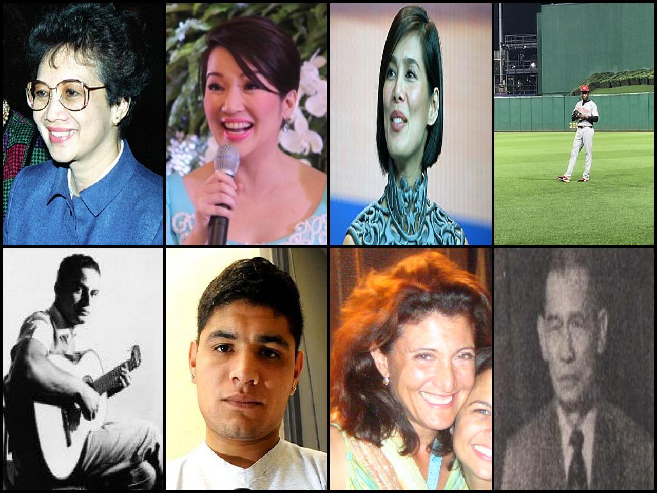 Famous People with surname Aquino