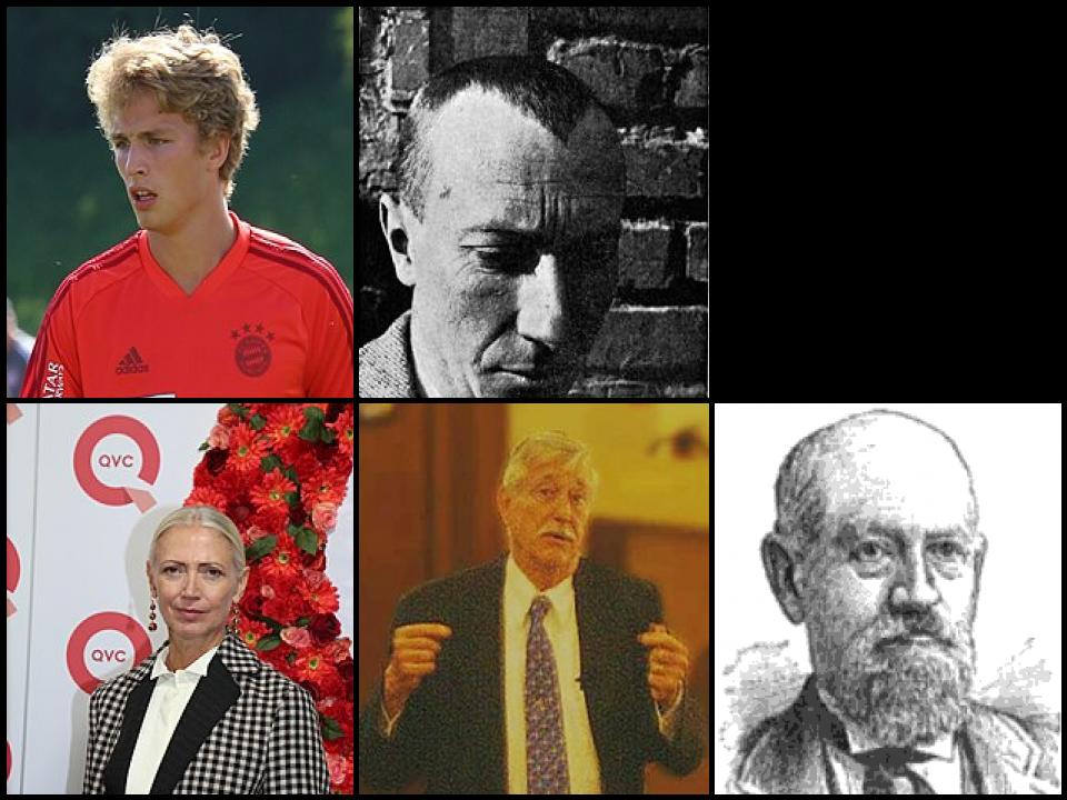 Famous People with surname Arp