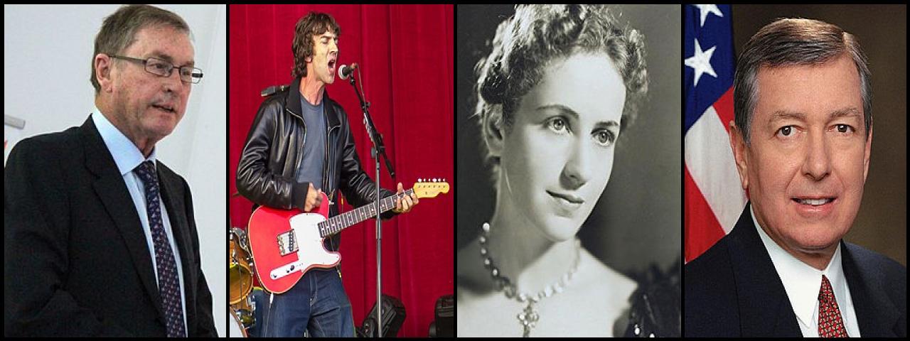 Famous People with surname Ashcroft