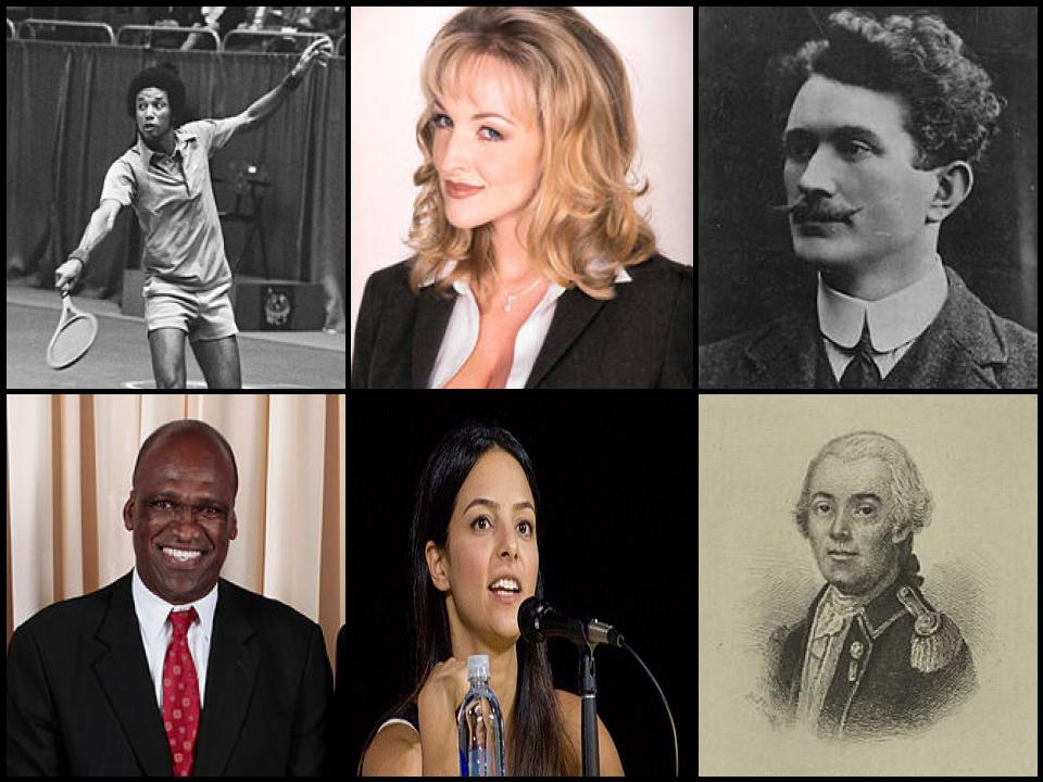 Famous People with surname Ashe