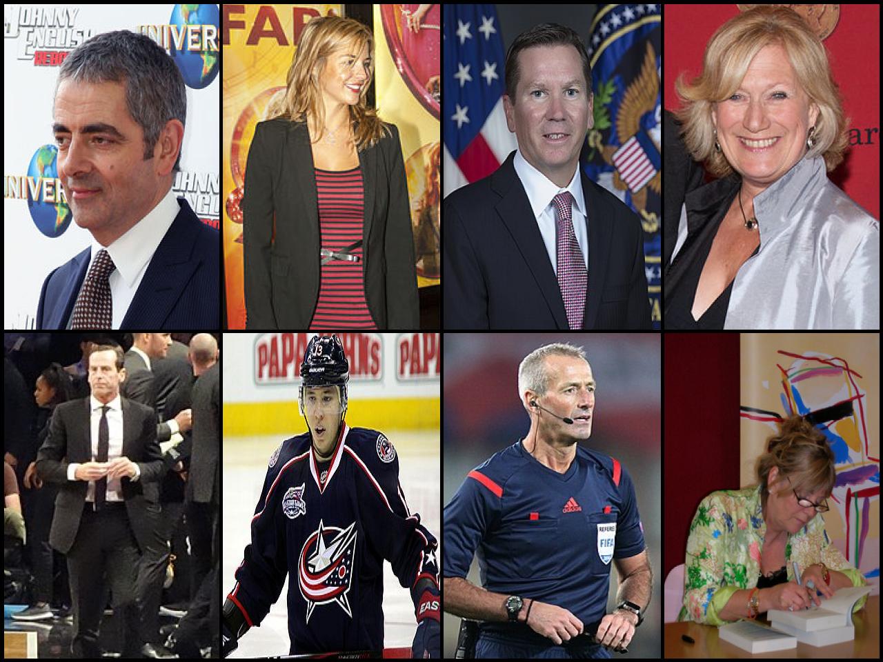 Famous People with surname Atkinson