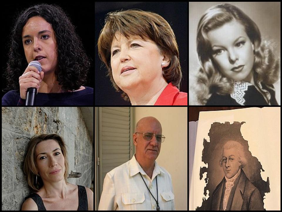 Famous People with surname Aubry