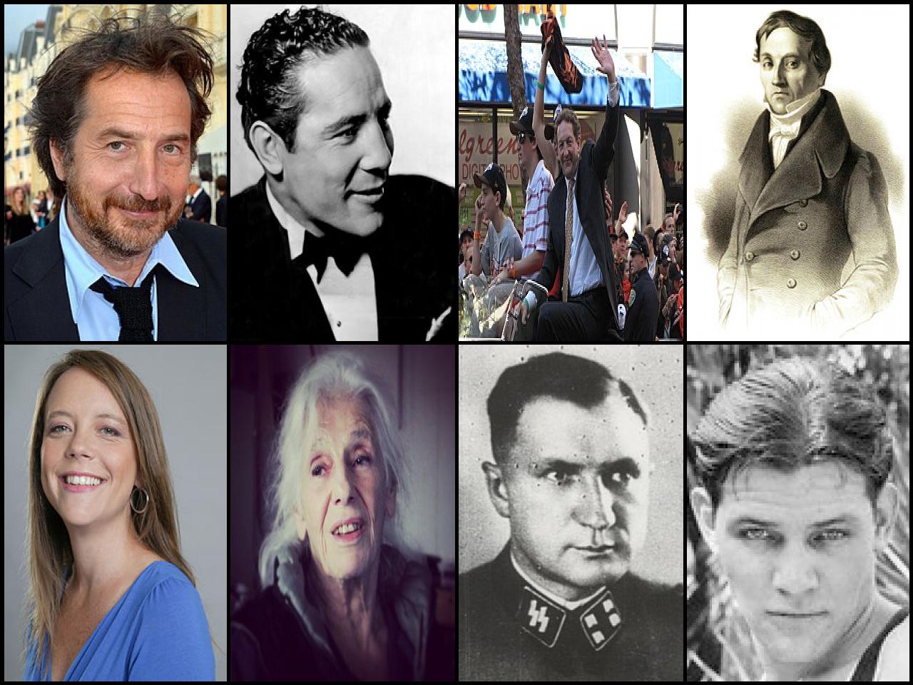 Famous People with surname Baer