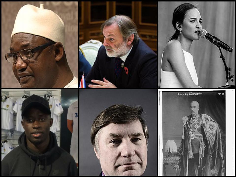 Famous People with surname Barrow