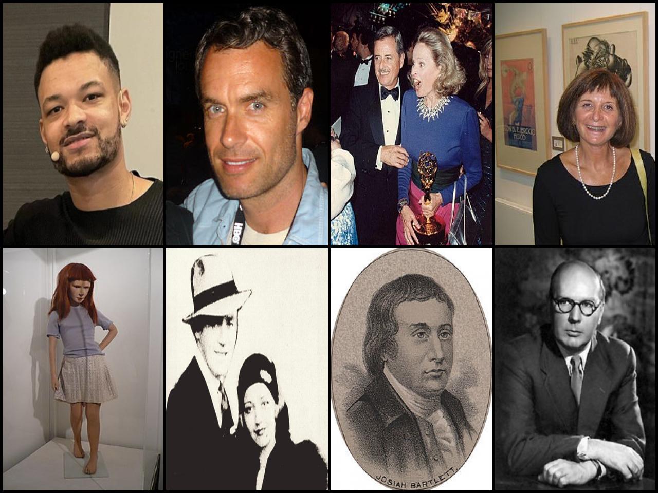 Famous People with surname Bartlett