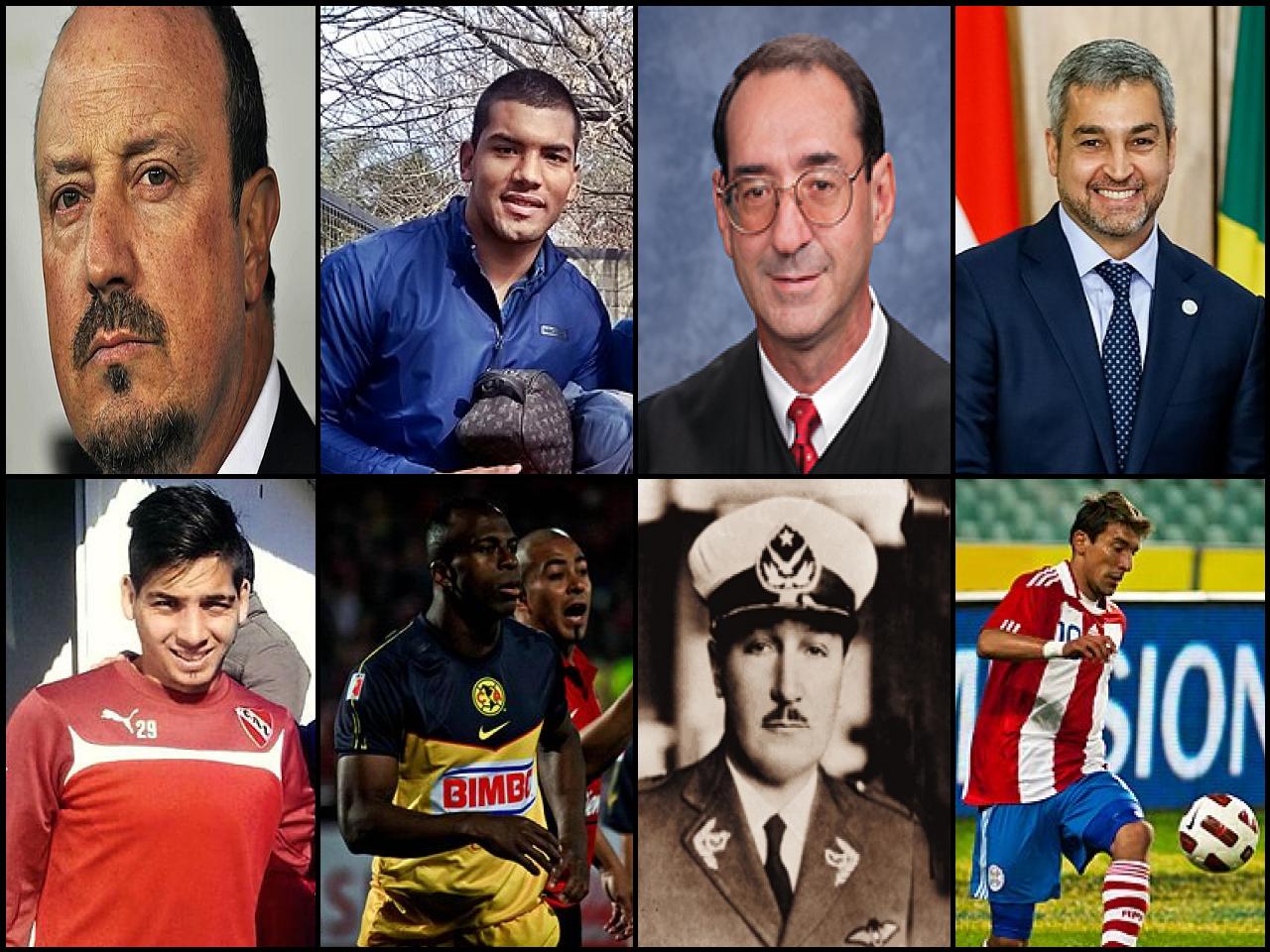 Famous People with surname Benitez