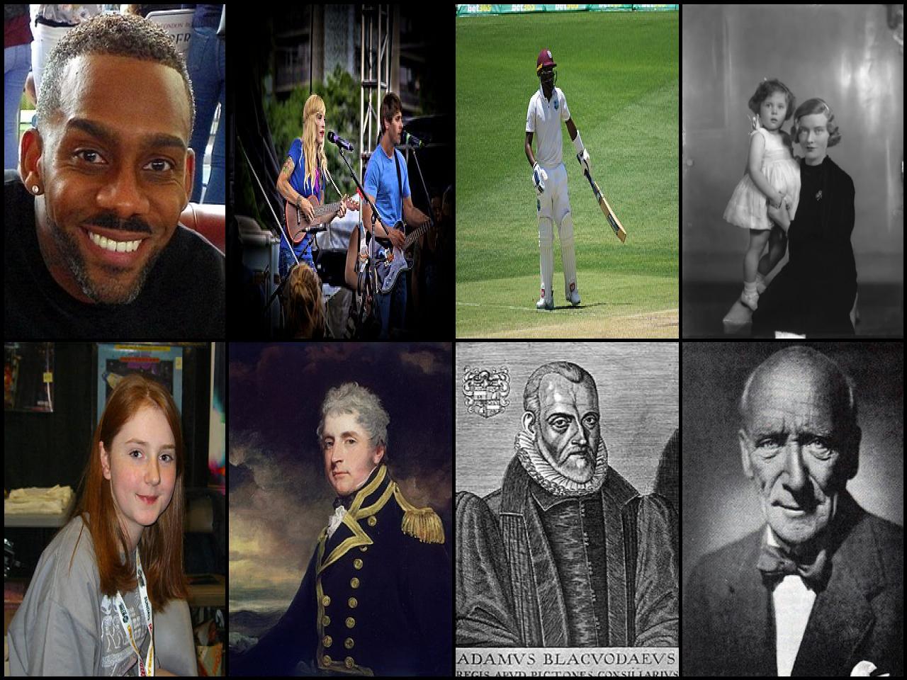 Famous People with surname Blackwood