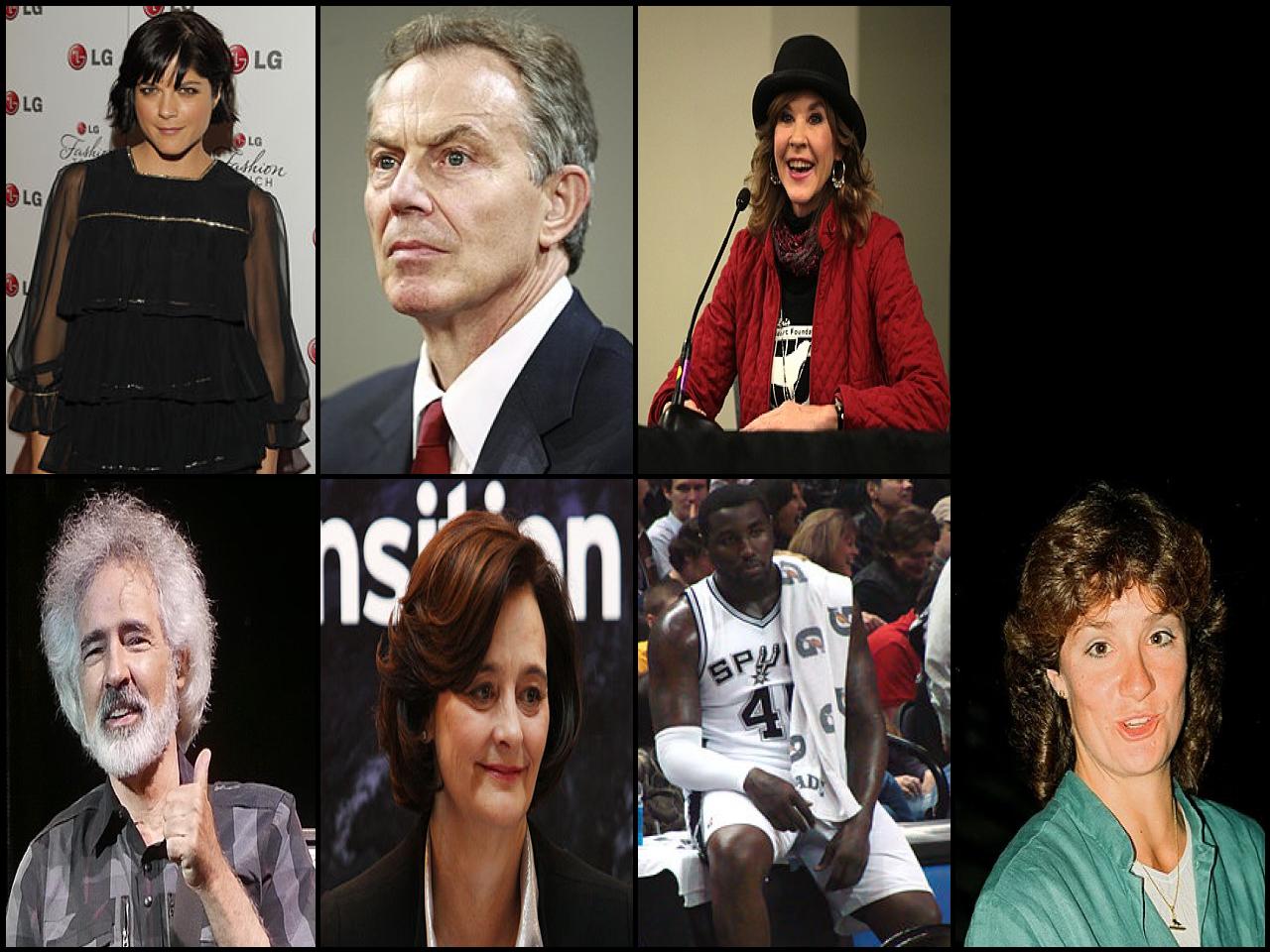Famous People with surname Blair