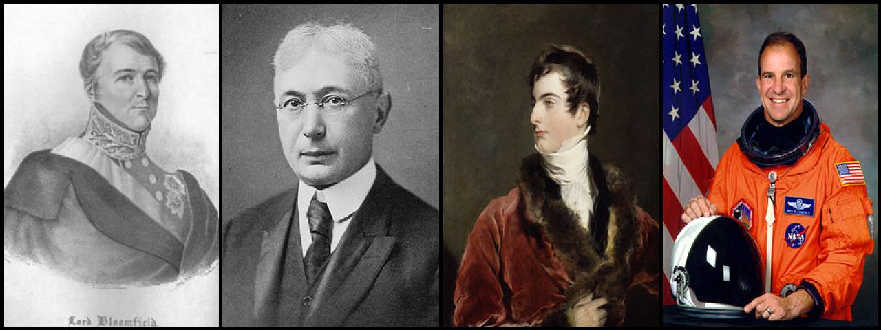 Famous People with surname Bloomfield