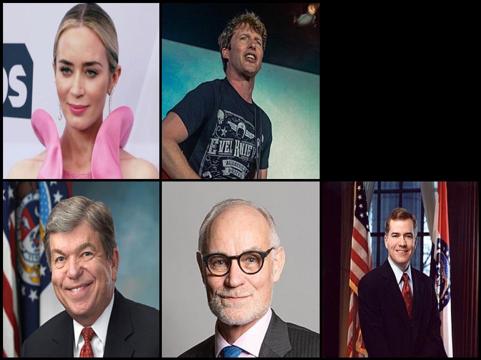 Famous People with surname Blunt