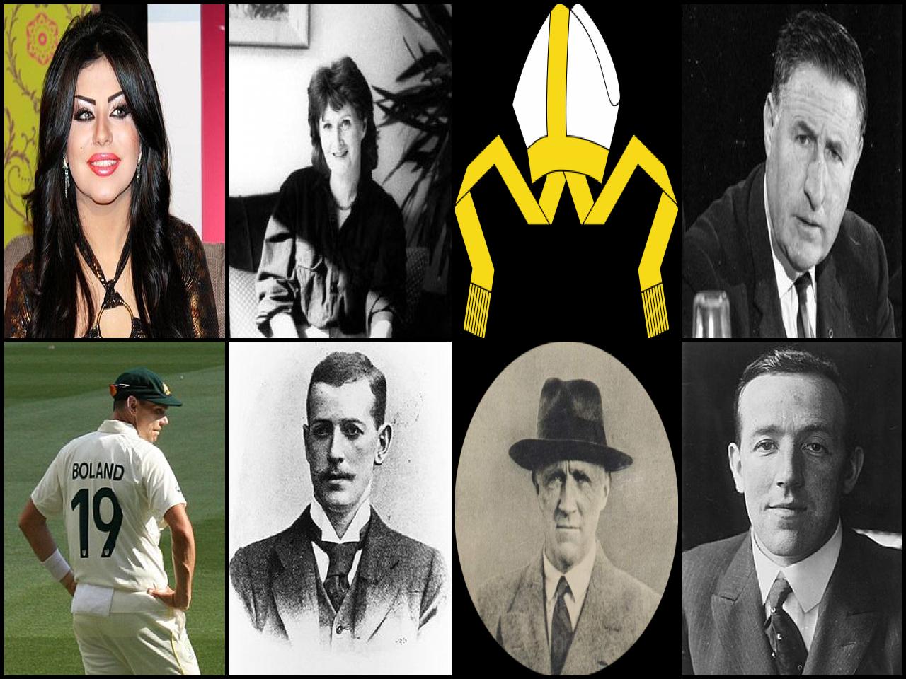 Famous People with surname Boland