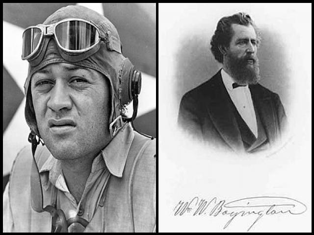 Famous People with surname Boyington