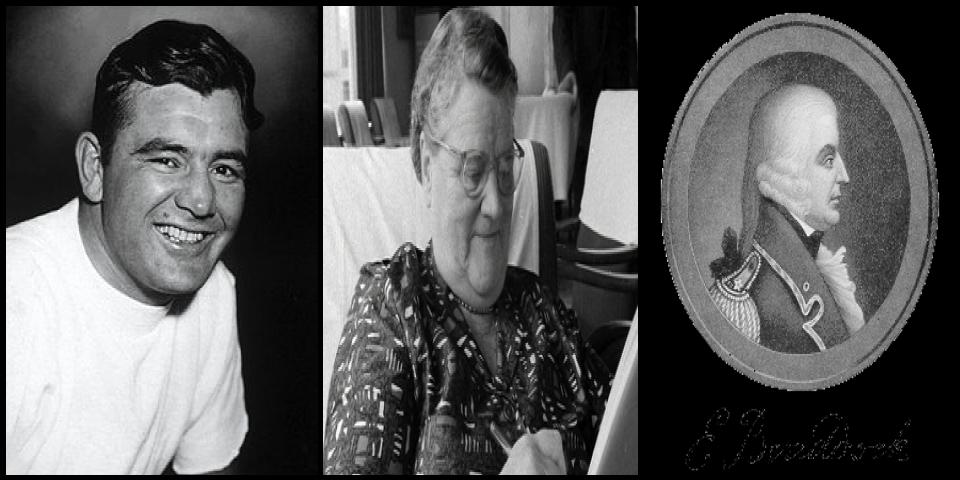 Famous People with surname Braddock