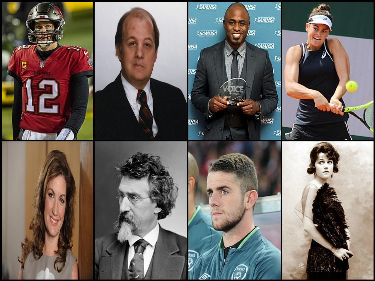 Famous People with surname Brady