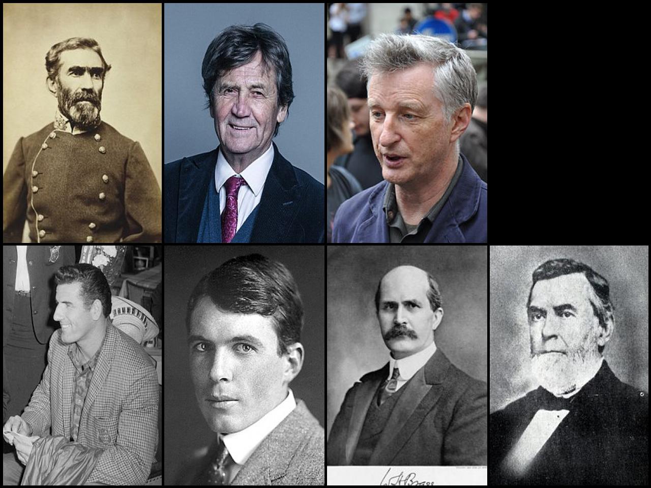 Famous People with surname Bragg