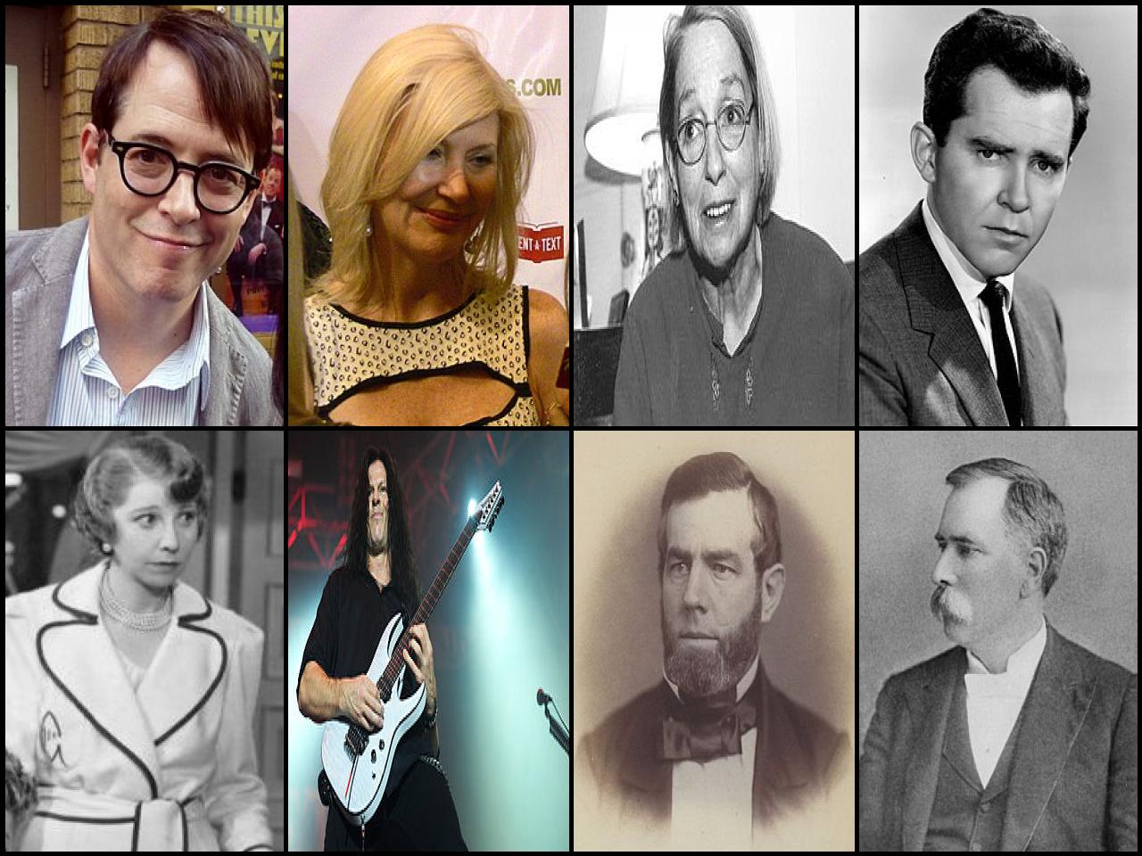 Famous People with surname Broderick