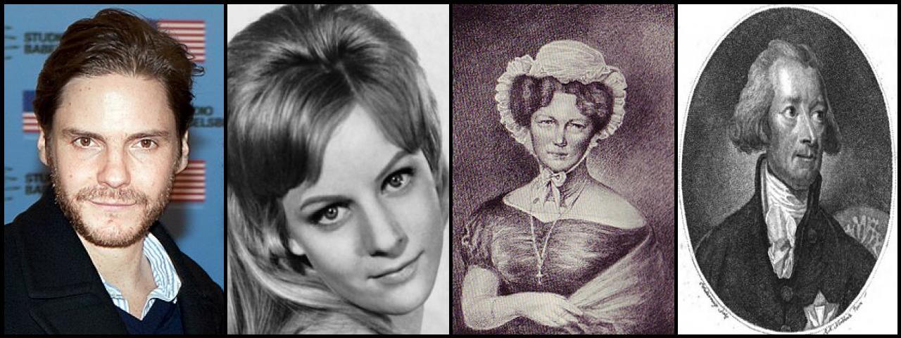 Famous People with surname Bruhl