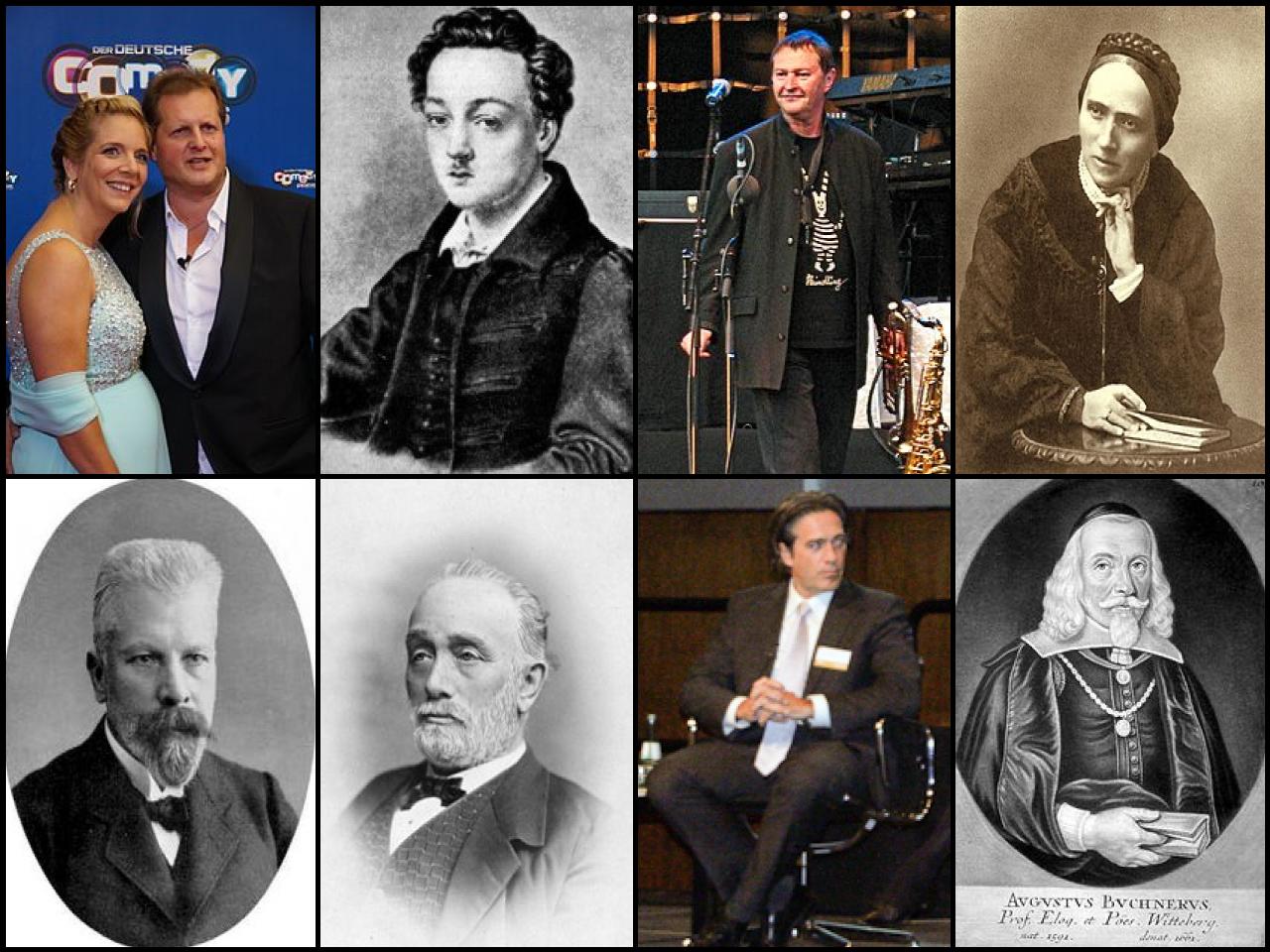 Famous People with surname Büchner