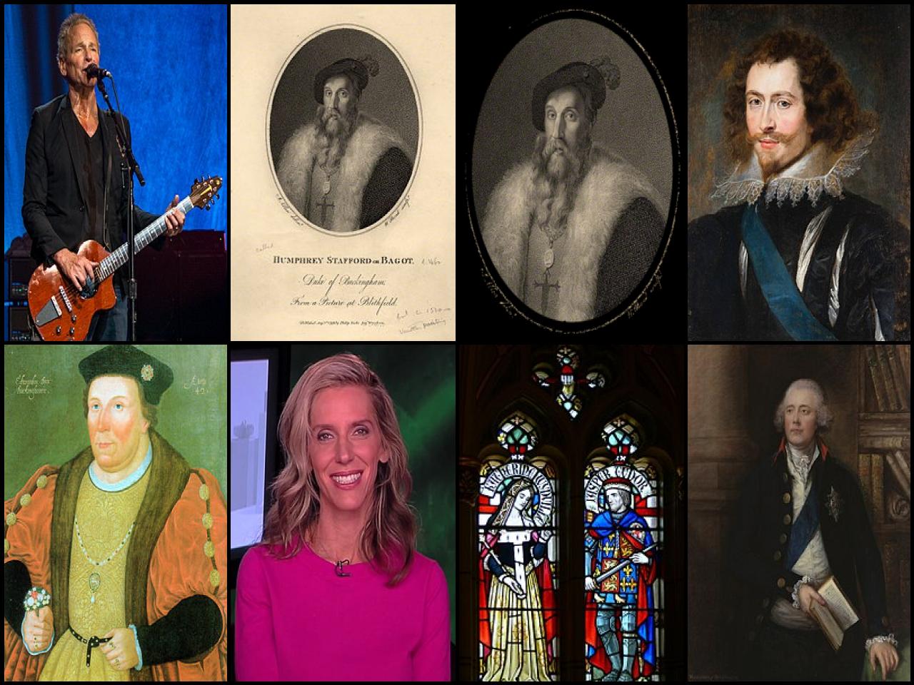 Famous People with surname Buckingham