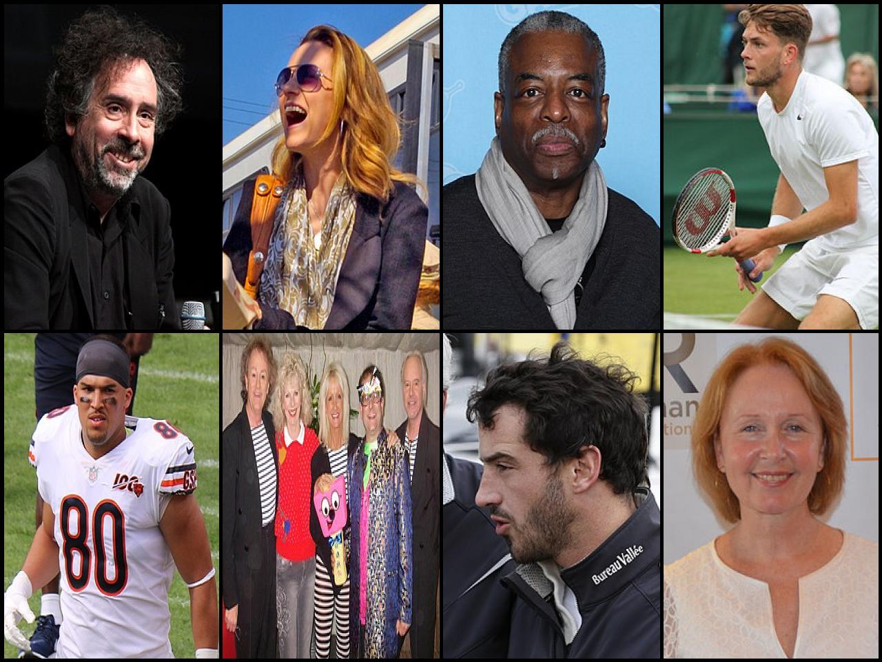 Famous People with surname Burton