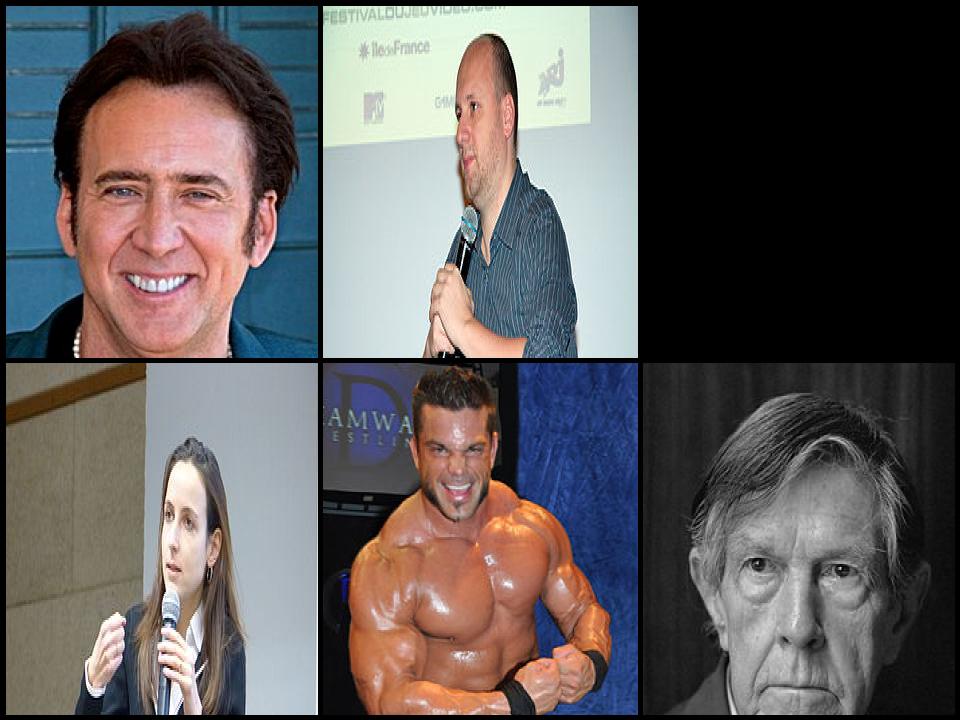 Famous People with surname Cage