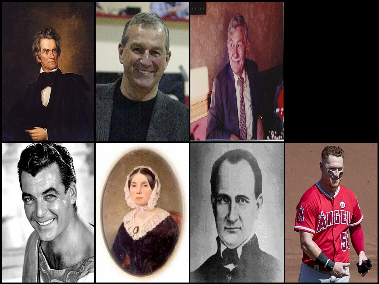 Famous People with surname Calhoun