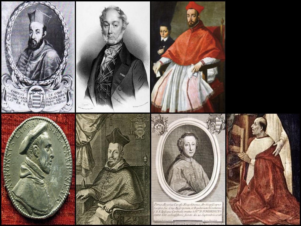 Famous People with surname Carafa