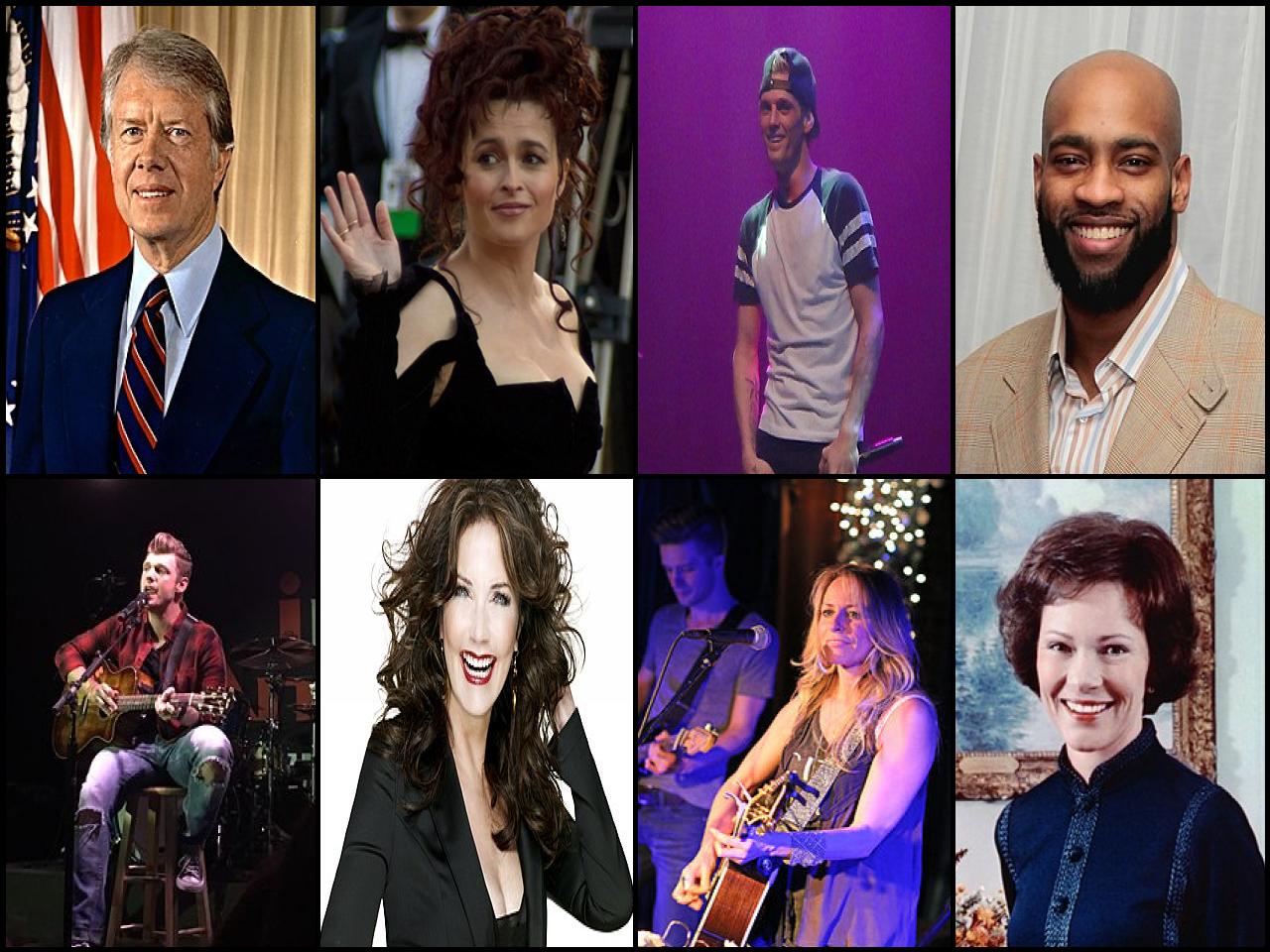 Famous People with surname Carter