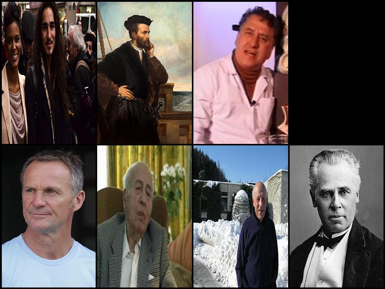 Famous People with surname Cartier