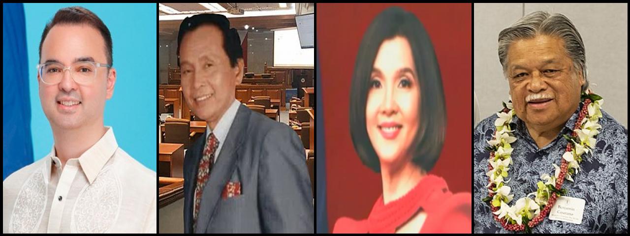 Famous People with surname Cayetano