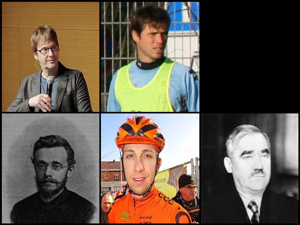 Famous People with surname Čern&yacute;