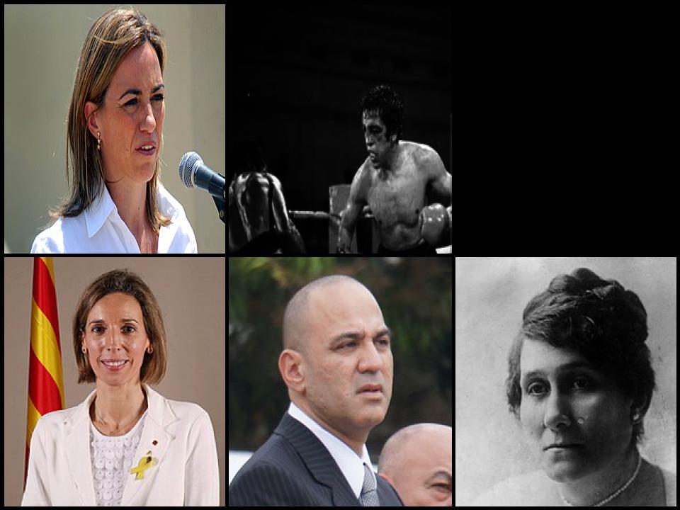 Famous People with surname Chac&oacute;n