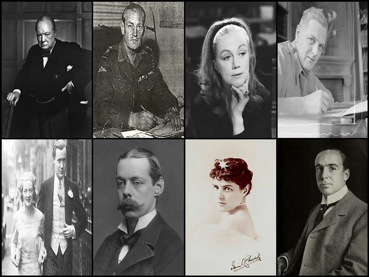Famous People with surname Churchill