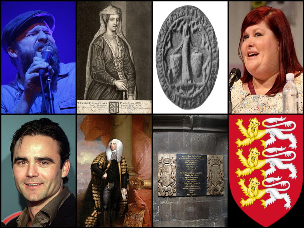 Famous People with surname Clare