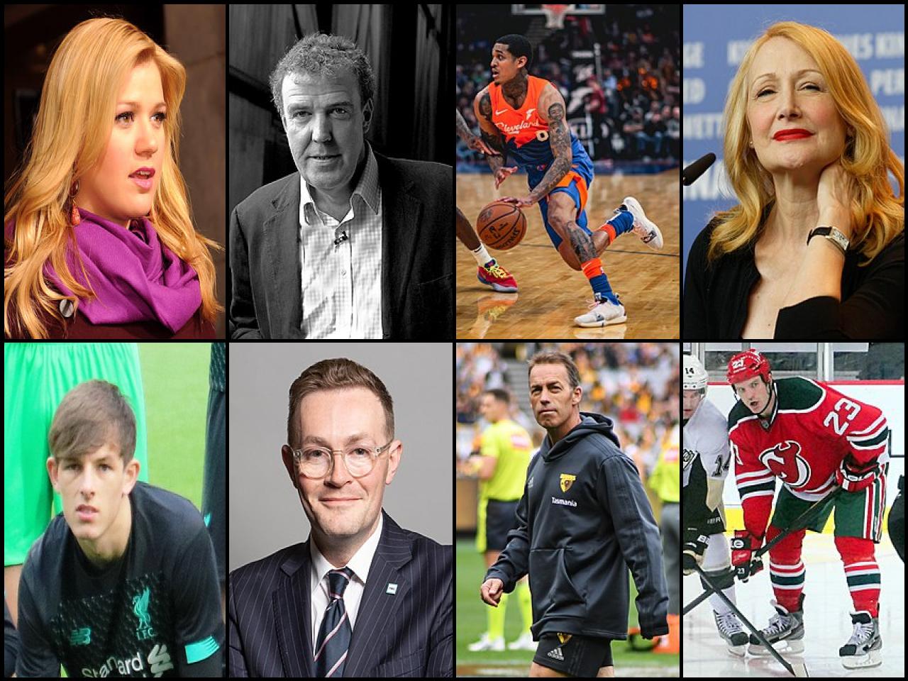 Famous People with surname Clarkson