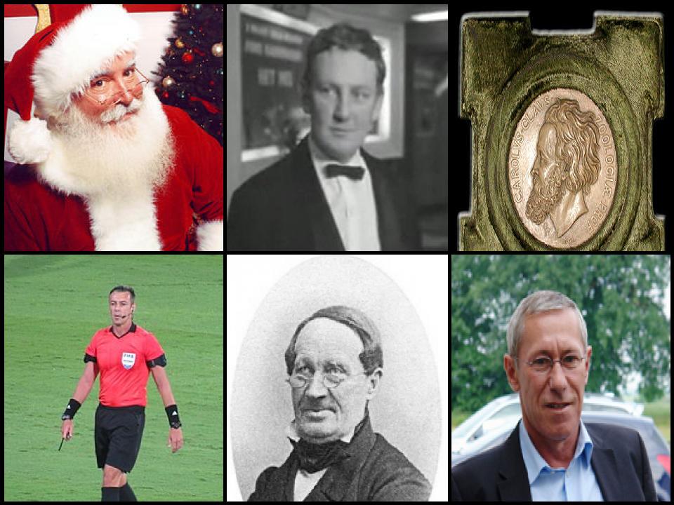 Famous People with surname Claus