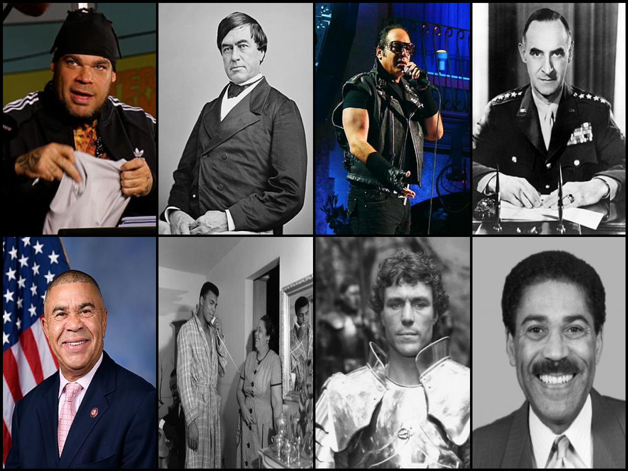 Famous People with surname Clay