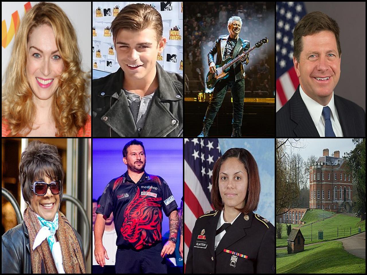 Famous People with surname Clayton