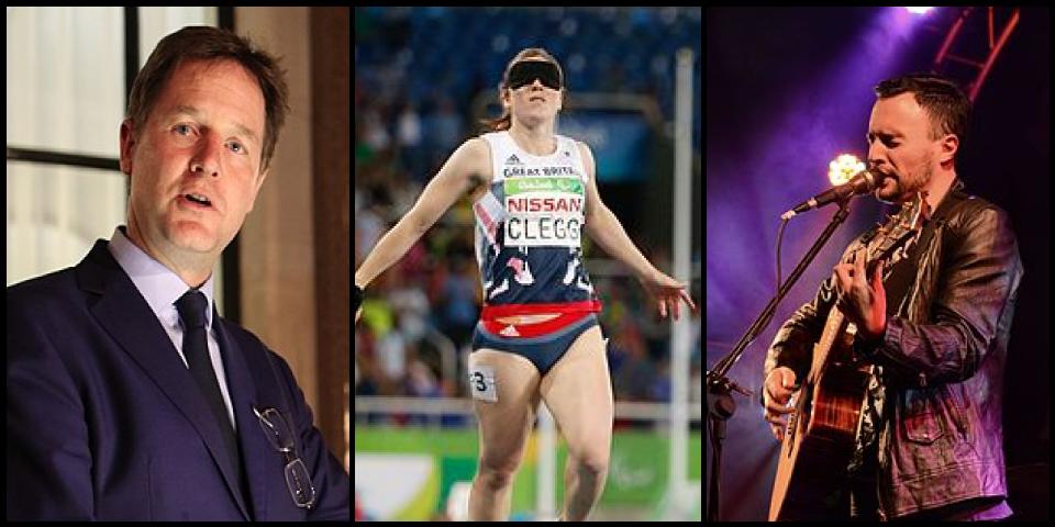 Famous People with surname Clegg